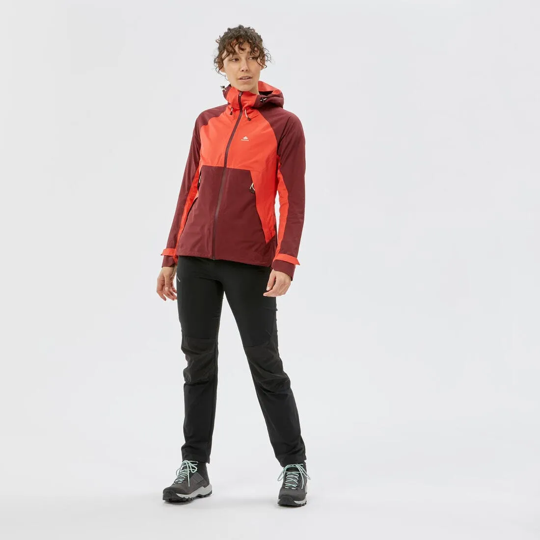 Veste imperméable de randonnée montagne - MH500 - Femme