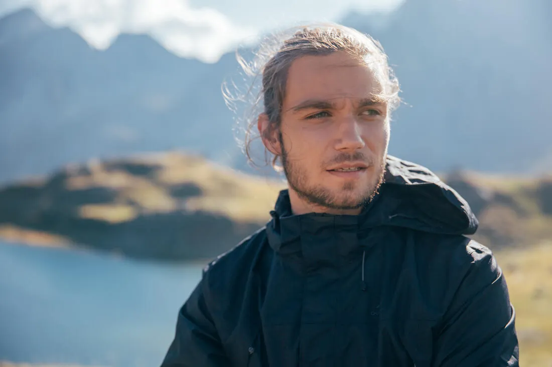 Veste légère imperméable de randonnée - MH100 - Homme