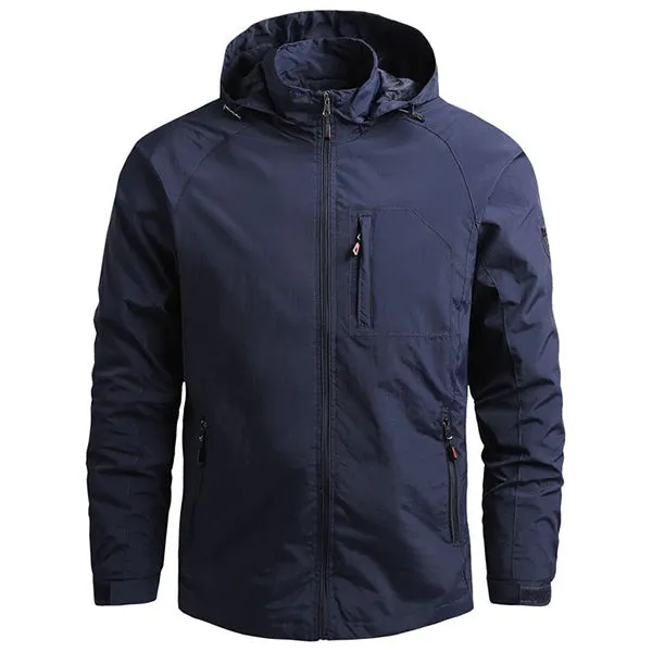 Veste Militaire Bleu Marine Homme