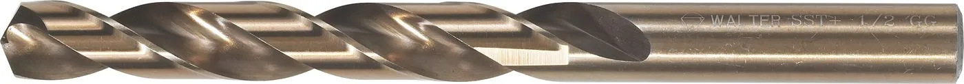 Walter 01A525 Foret à métal court 25/64" x 3-7/16" x 5-1/4" acier haute vitesse