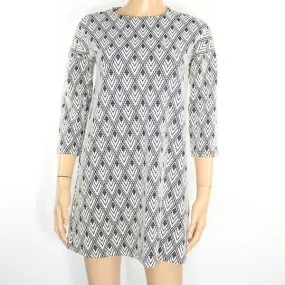 White/Black MNG Women's Tunic Size XS