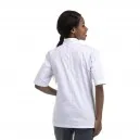 Women's Kitchen Jacket Lady Long Sleeve White - MANELLI