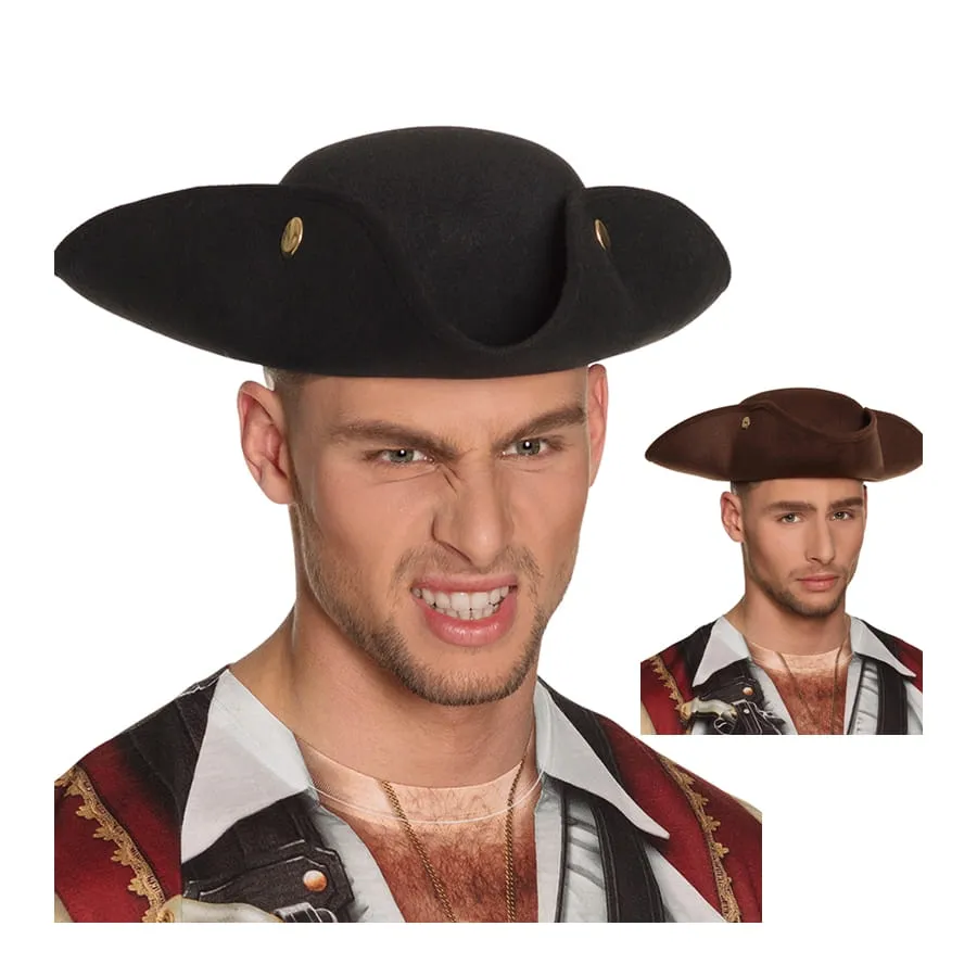 Women's Pirate Costume with Black and Gold Corset